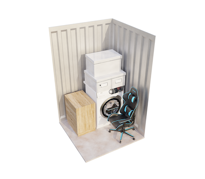 25 sq ft Ground Floor Unit storage unit