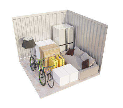 100 sq ft First Floor Unit storage unit