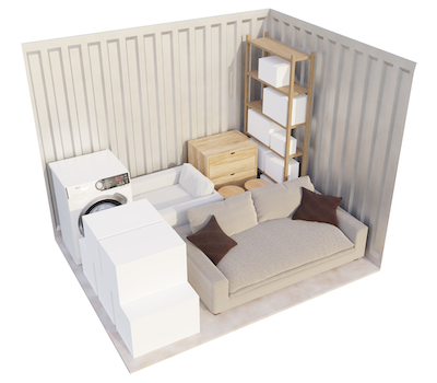 80 sq ft Ground Floor Unit storage unit